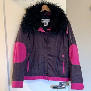 Columbia Sportswear Titanium Interchange 3-pc jacket for ski snowboard Women XL